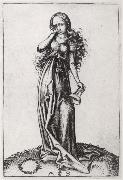 Albrecht Durer One of the Foolish Virgins painting